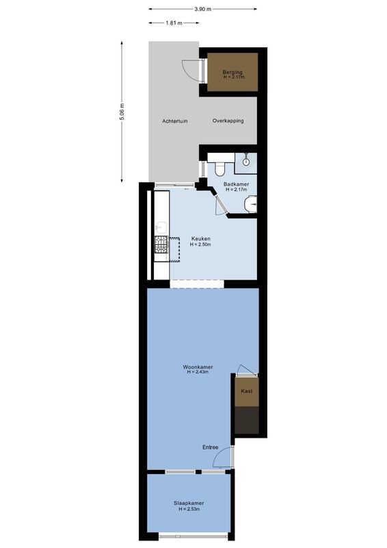 Narcisstraat 37 Floorplan Blur 0