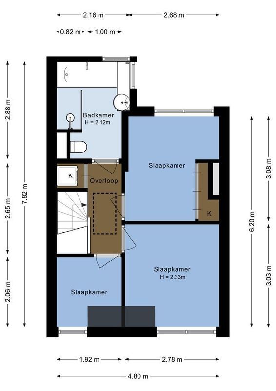 Geleenstraat 5 Floorplan Blur 1