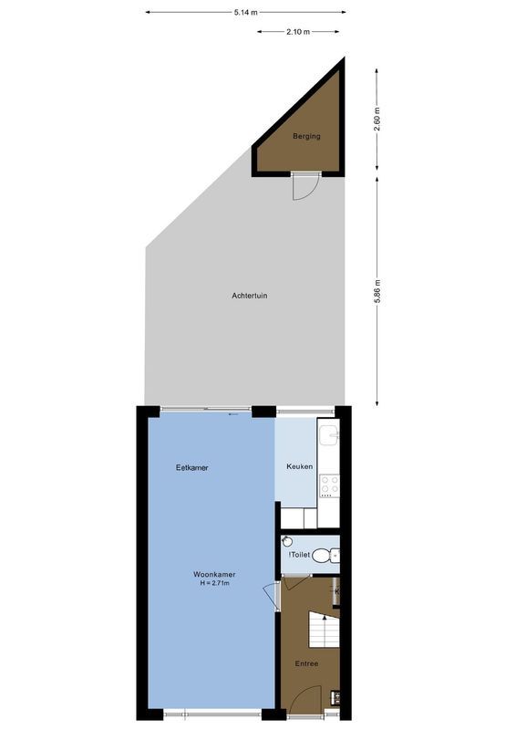 Waalstraat 71 Floorplan Blur 3