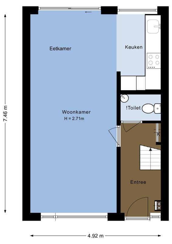 Waalstraat 71 Floorplan Blur 0