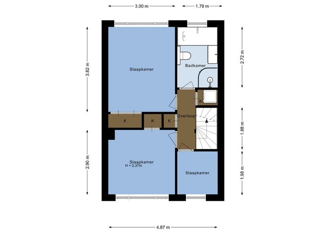 Verlengde Hoogravenseweg 112 Floorplan Blur 1