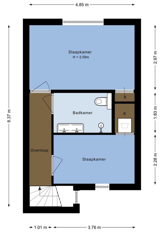 Mierikswortelstraat 60 Floorplan Blur 2