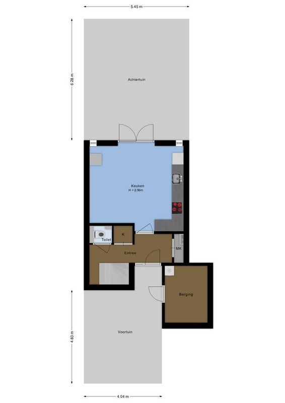 Mierikswortelstraat 60 Floorplan Blur 3