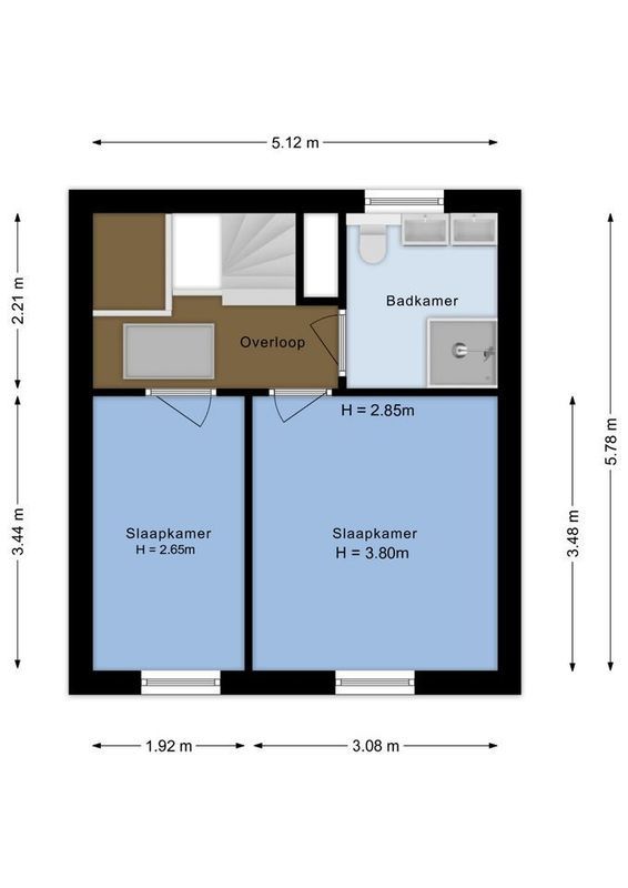 Heemstedelaan 4 Floorplan Blur 2