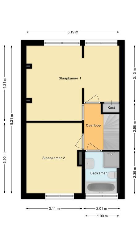 Brugakker 5863 Floorplan Blur 1