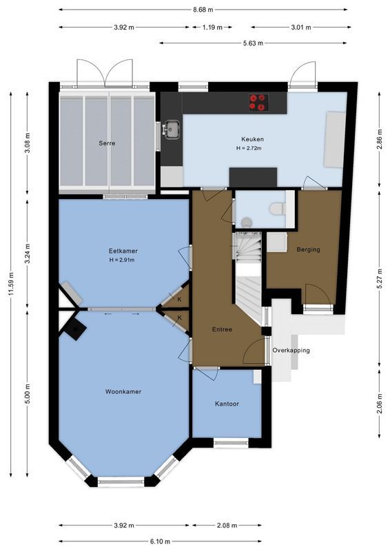 Handelskade 33 Floorplan Blur 0