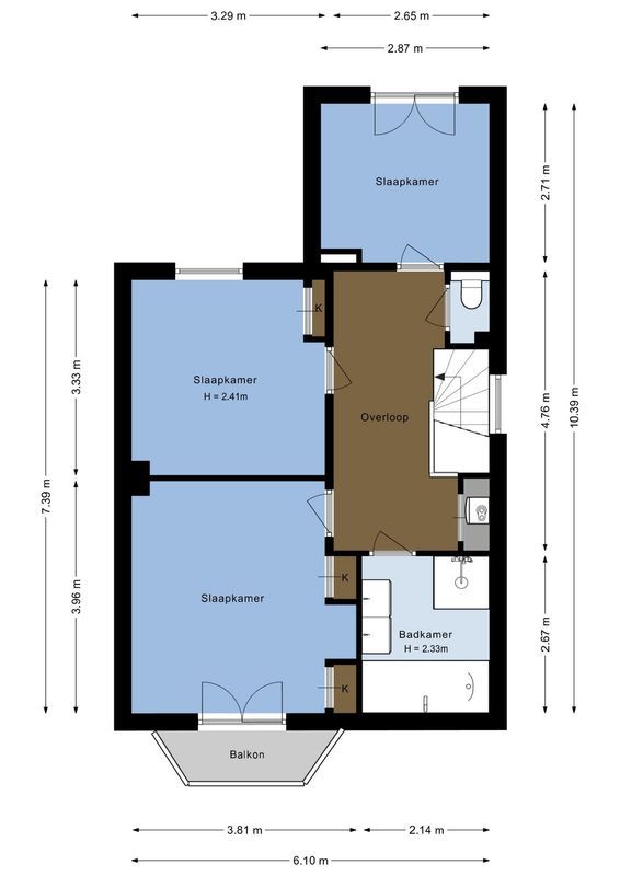 Handelskade 33 Floorplan Blur 1