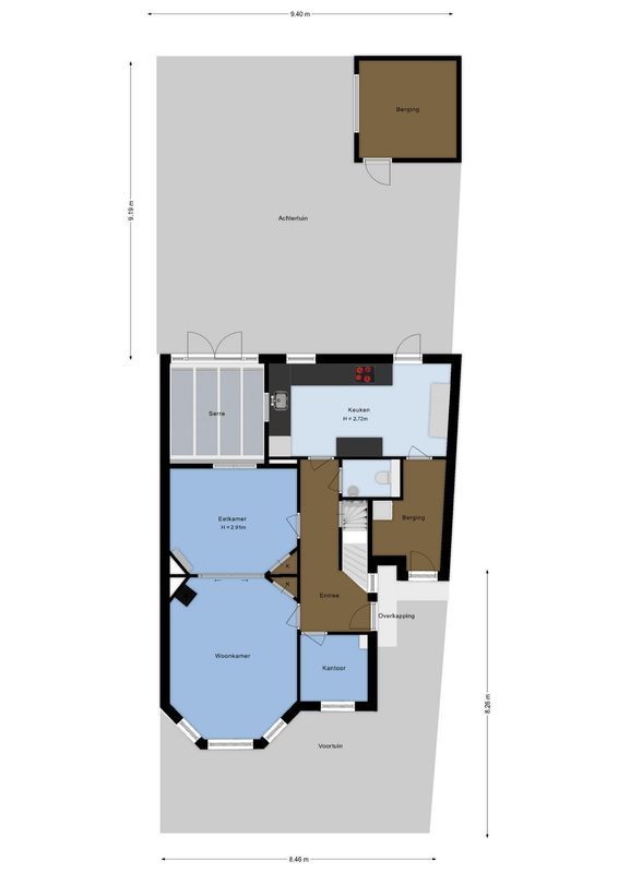 Handelskade 33 Floorplan Blur 3