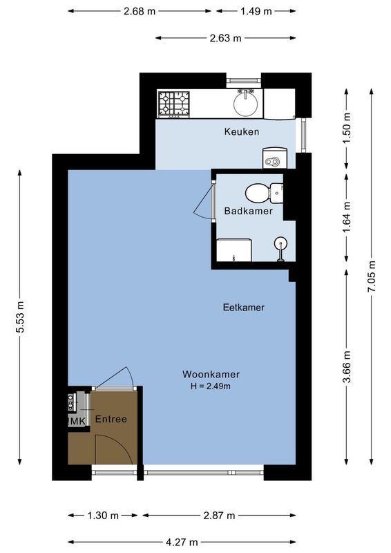Veldstraat 4 Floorplan Blur 0