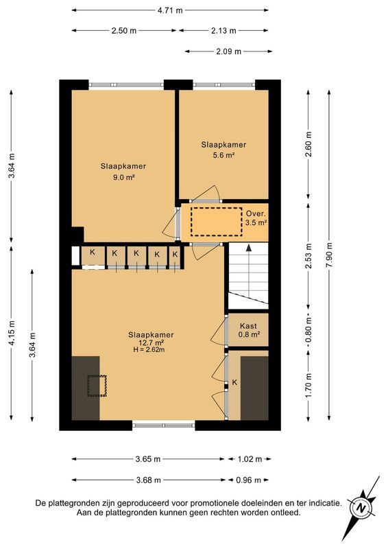 Bessemerlaan 45 Floorplan Blur 2
