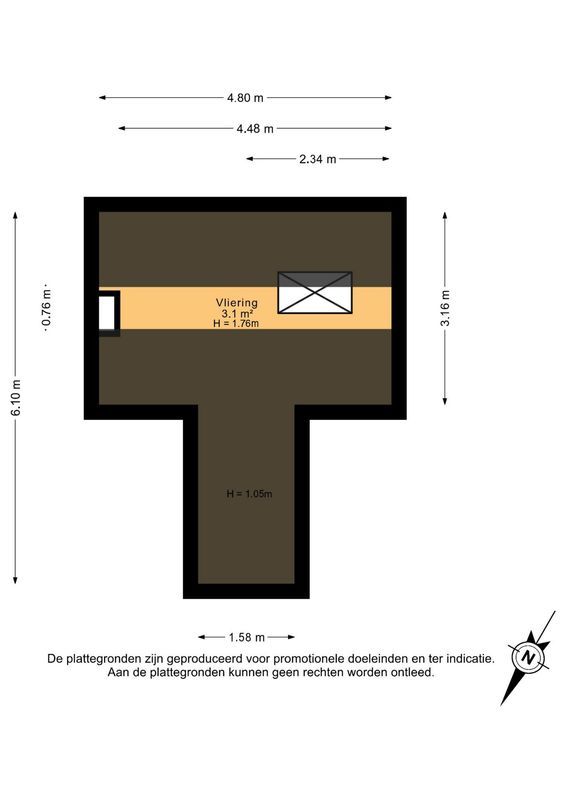 Bessemerlaan 45 Floorplan Blur 3