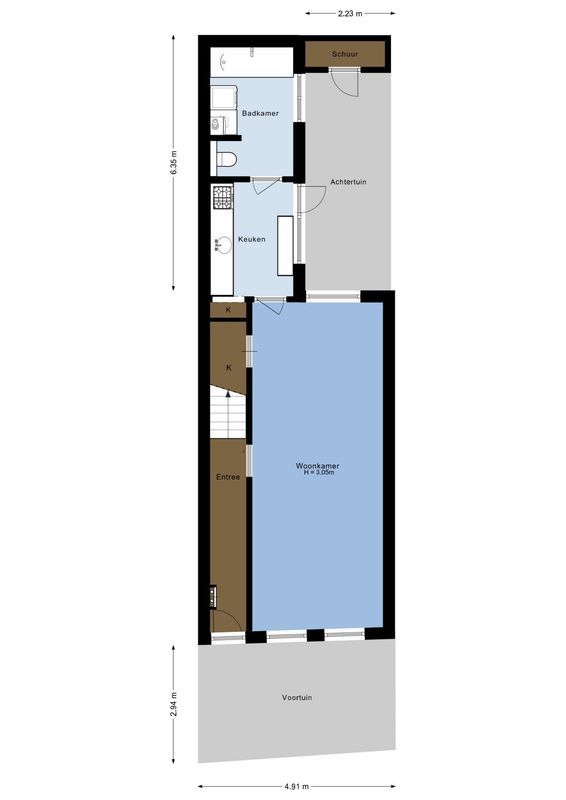 Cremerstraat 80 Floorplan Blur 2