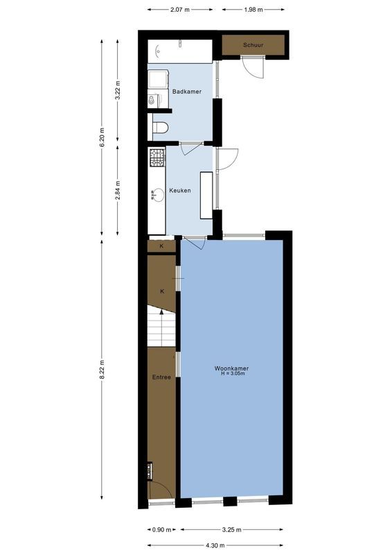 Cremerstraat 80 Floorplan Blur 0