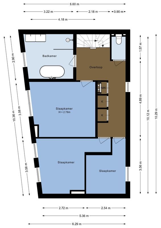 Padangstraat 88 Floorplan Blur 2