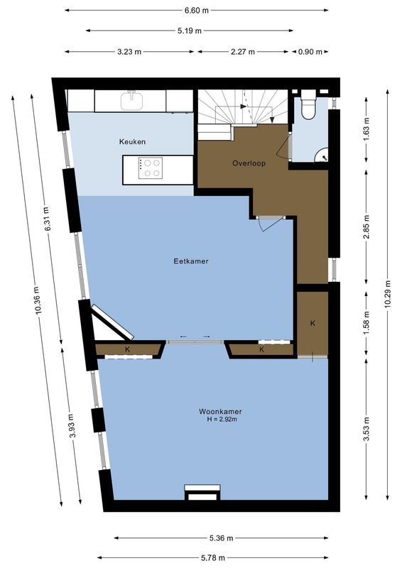 Padangstraat 88 Floorplan Blur 1