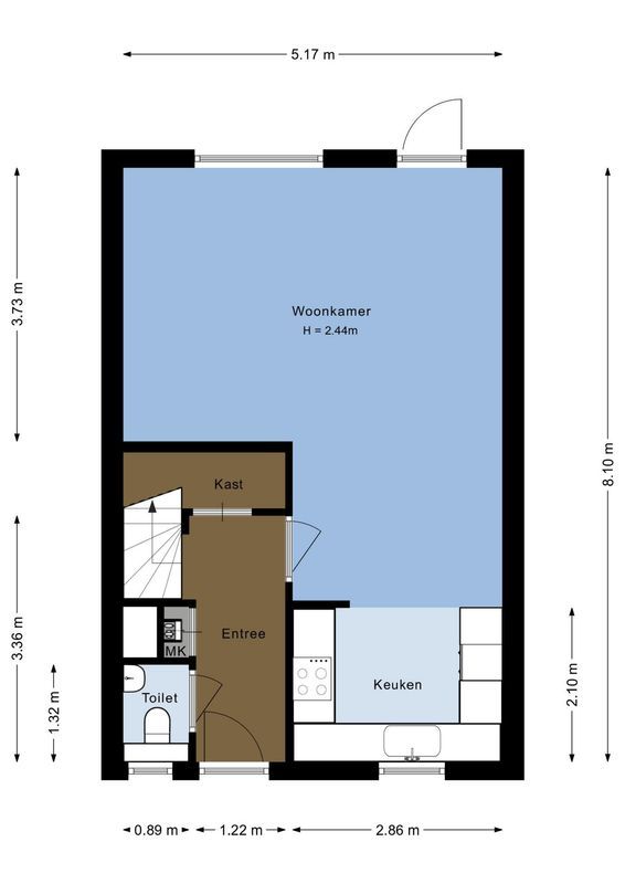Olof Palmelaan 126 Floorplan Blur 0