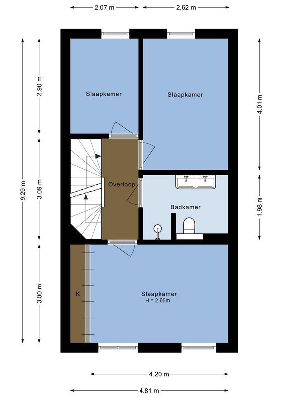 Stuivingastraat 33 Floorplan Blur 1