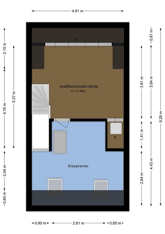 Stuivingastraat 33 Floorplan Blur 2