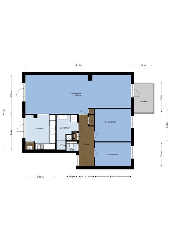 Spaaklaan 31 Floorplan Blur 0