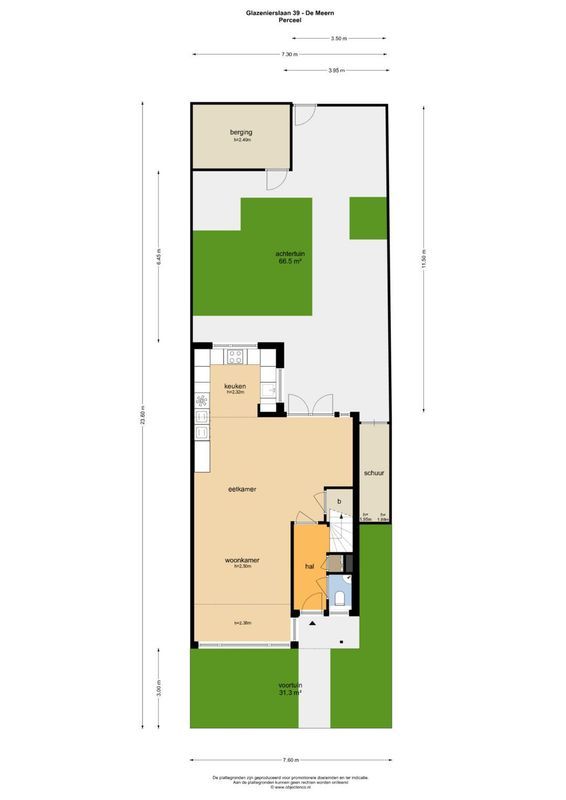 Glazenierslaan 39 Floorplan Blur 3