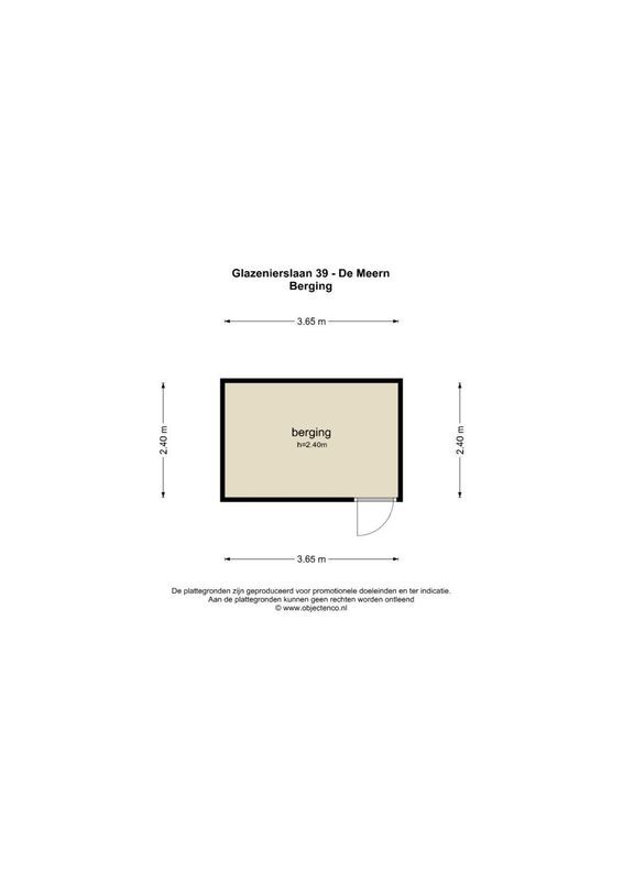 Glazenierslaan 39 Floorplan Blur 1