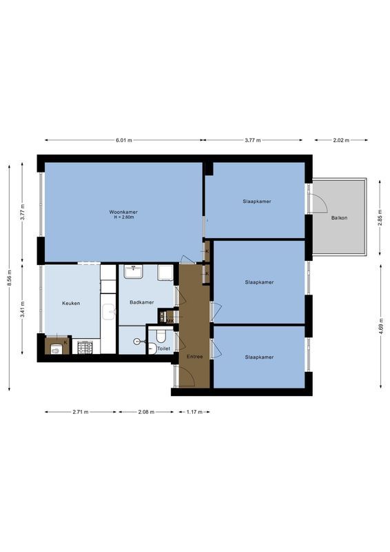 Spaaklaan 15 Floorplan Blur 0