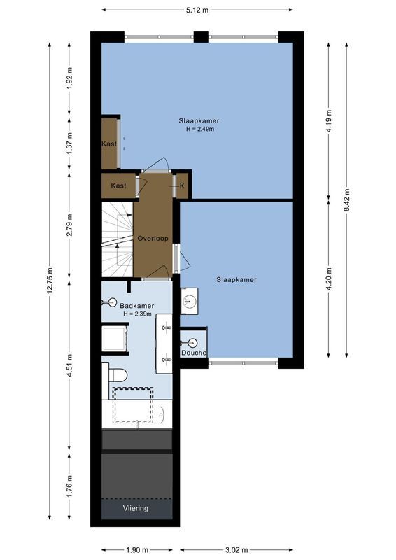 Mozartlaan 30 Floorplan Blur 1