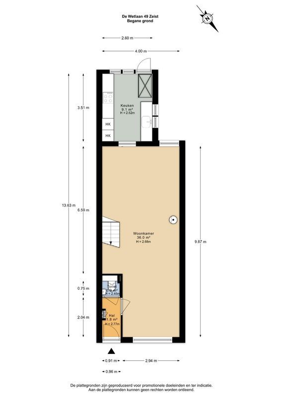 De Wetlaan 49 Floorplan Blur 2