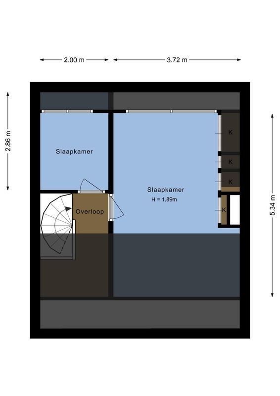 Klokjeslaan 82 Floorplan Blur 2