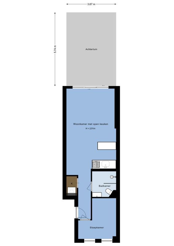 Narcisstraat 11 Floorplan Blur 1