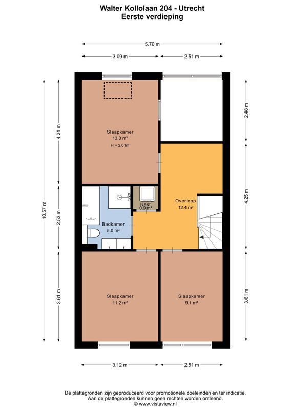 Walter Kollolaan 204 Floorplan Blur 1