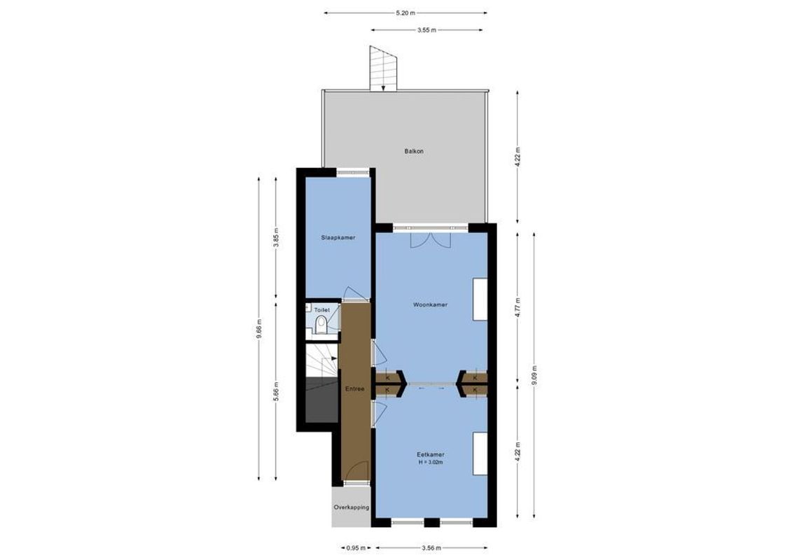 Leidsekade 87 Floorplan Blur 0