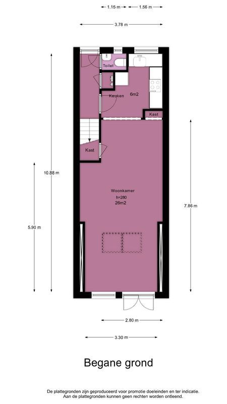 Mgr. van de Weteringstraat 40 Floorplan Blur 0