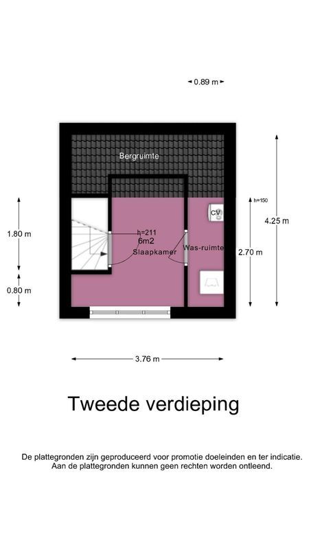 Mgr. van de Weteringstraat 40 Floorplan Blur 5
