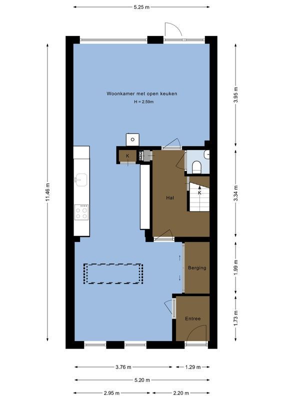 Michiel Adriaanszoon de Ruyterstraat 40 Floorplan Blur 0