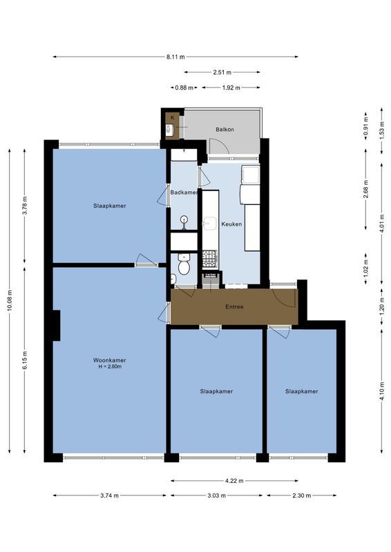 Rooseveltlaan 686 Floorplan Blur 0