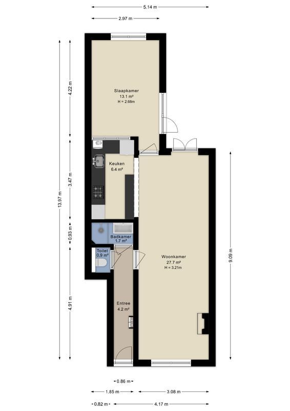 Acaciastraat 9 Floorplan Blur 0