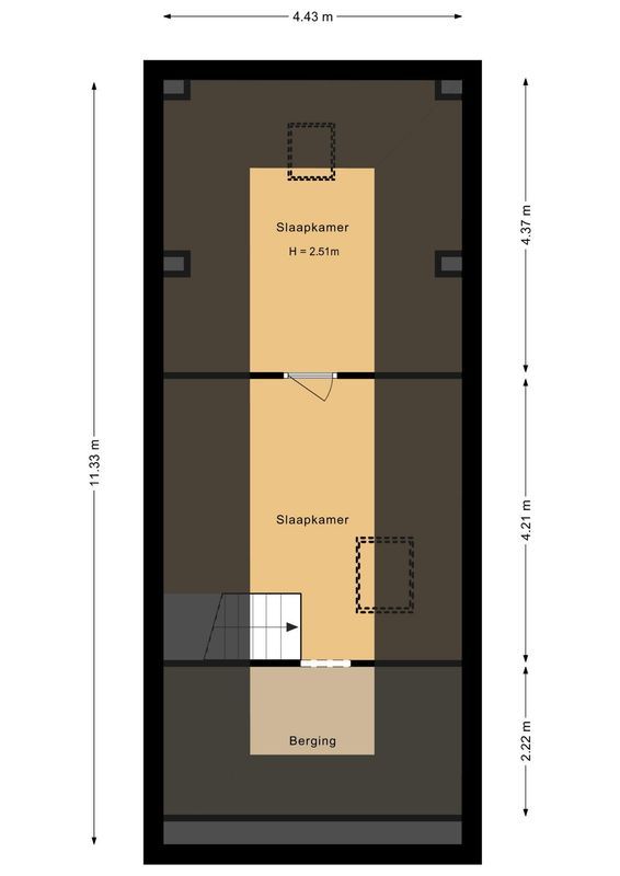 Zandweg 3-a Floorplan Blur 2