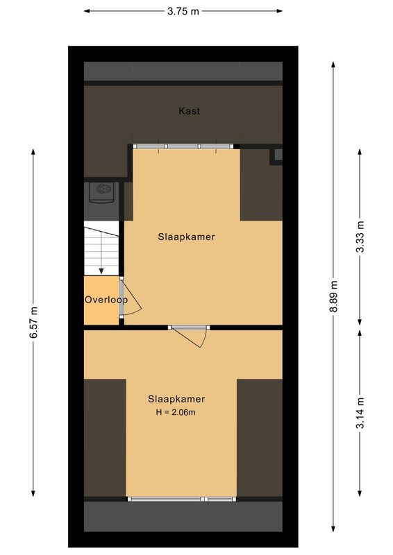 Bollenhofsestraat 51 Floorplan Blur 2