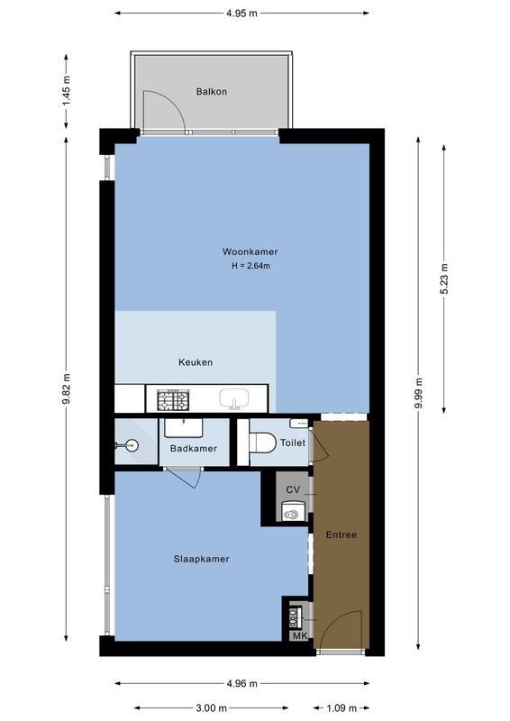Amsterdamsestraatweg 831-E Floorplan Blur 0
