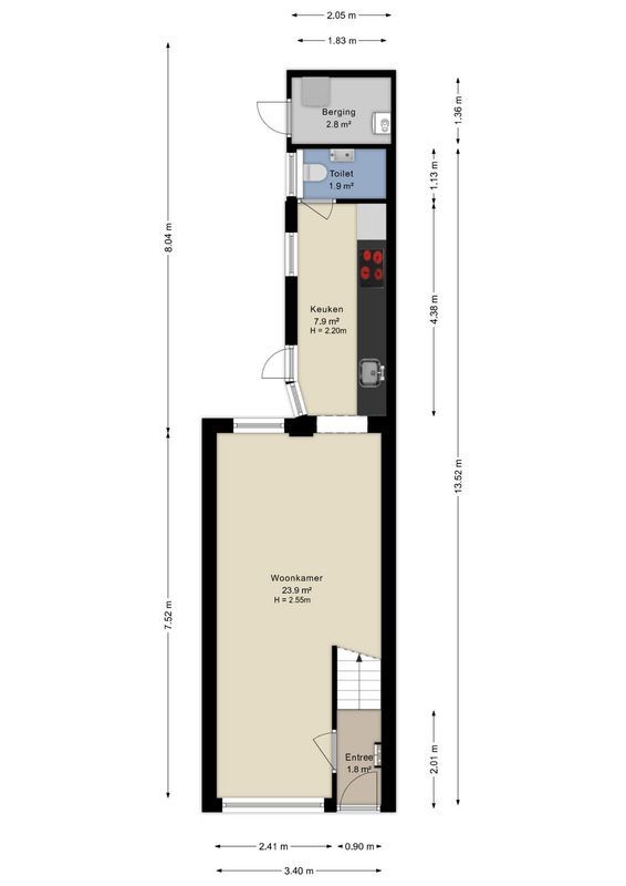 Seringstraat 16 Floorplan Blur 1
