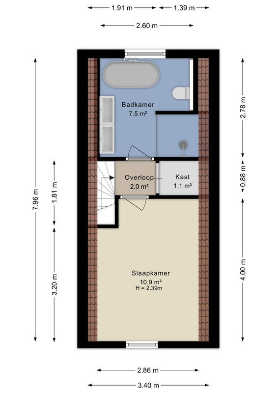 Seringstraat 16 Floorplan Blur 3