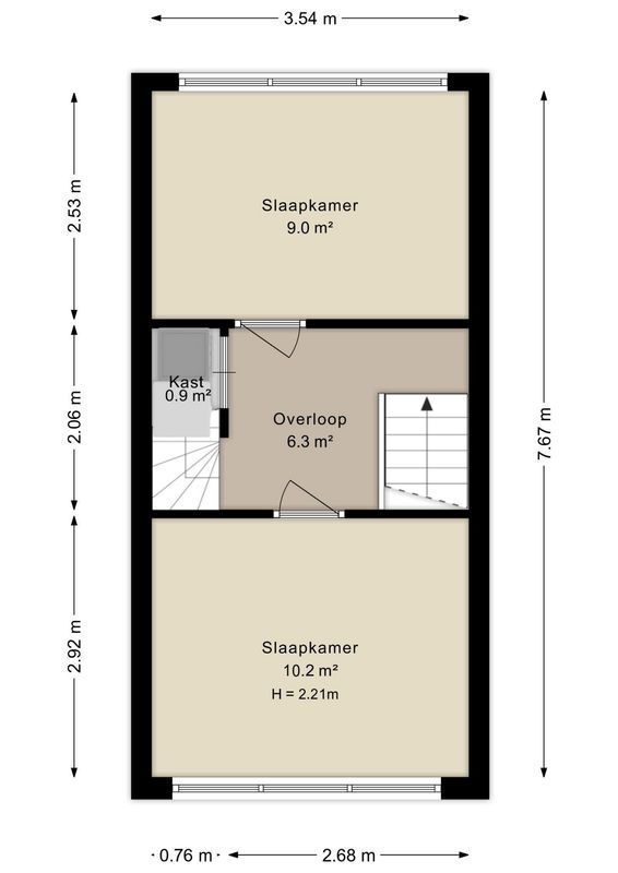 Seringstraat 16 Floorplan Blur 2