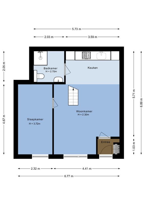 Oudwijkerdwarsstraat 76 Floorplan Blur 0