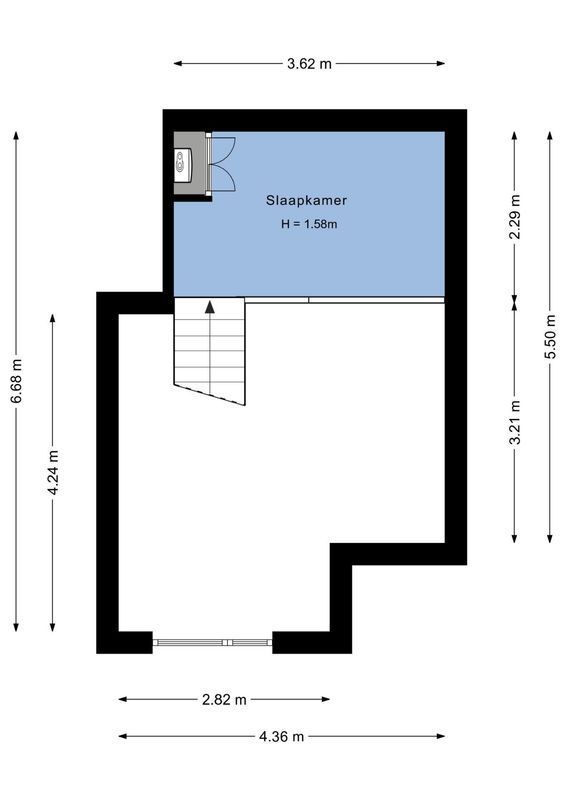 Oudwijkerdwarsstraat 76 Floorplan Blur 1