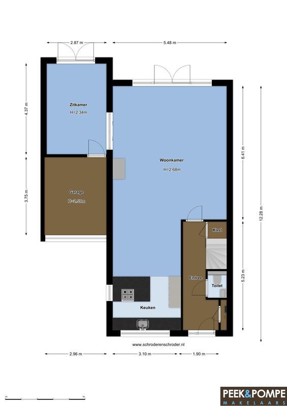 Daniël Stoopendaallaan 11 Floorplan Blur 1