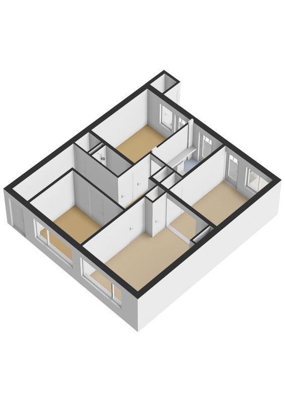 Burgemeester Norbruislaan 456 Floorplan Blur 1