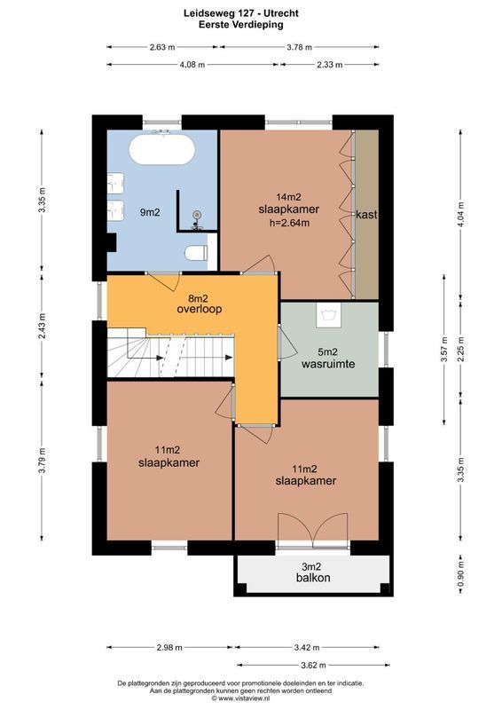 Leidseweg 127 Floorplan Blur 2