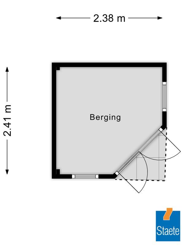Burgemeester Hoefnagelstraat 17 Floorplan Blur 3