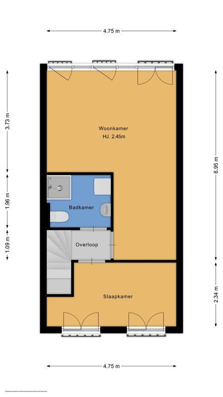 Prinses Ireneplateau 67 Floorplan Blur 1